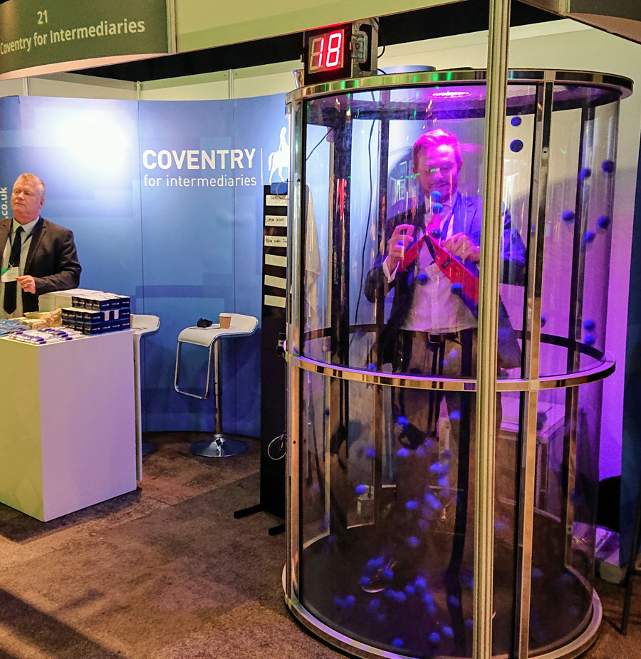 Ball-Nado game on hire at ICC Birmingham