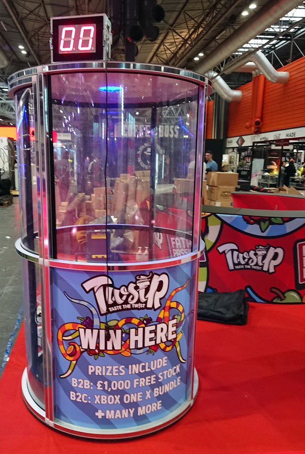 Ball-Nado game on hire at the NEC Birmingham