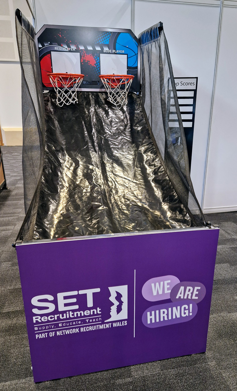 Basketball Challenge expo game hire