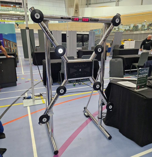 Interactive entertainment hire at Derby Arena