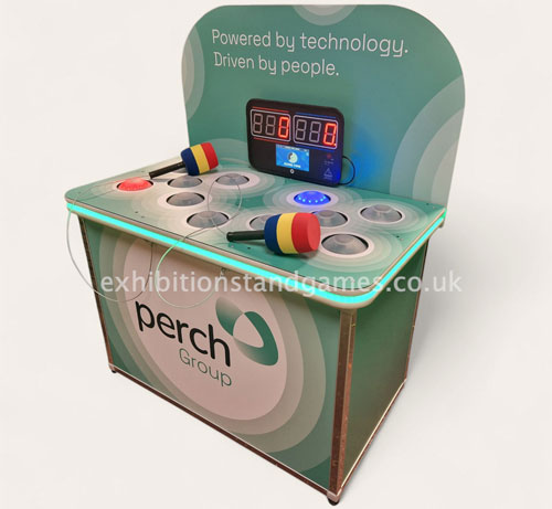 Branded Whack a Mole Game Hire