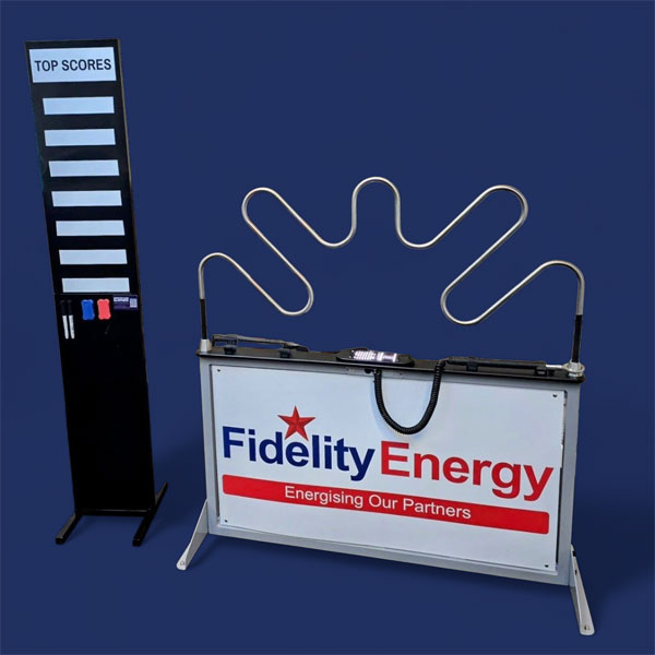 Branded Buzz Wire Game for Expo Stands